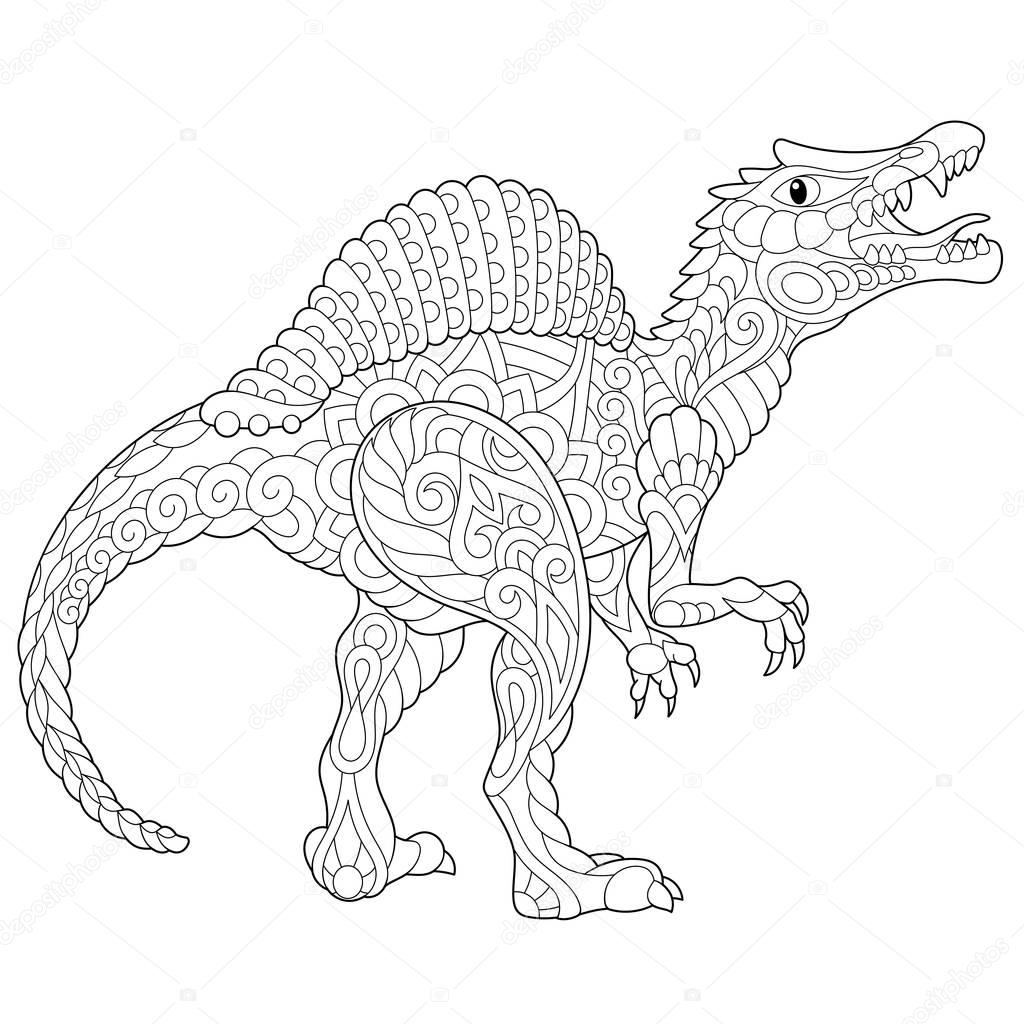 Spinosaurus malvorlage Idea
