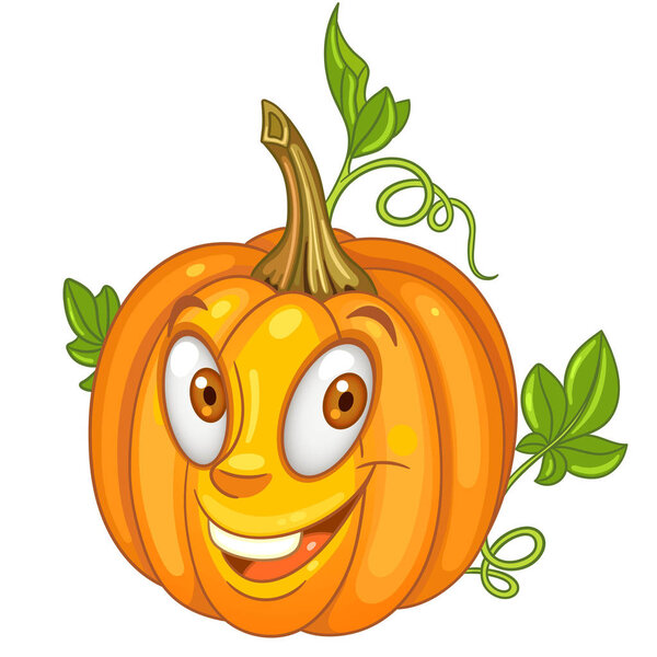 Cartoon Pumpkin character