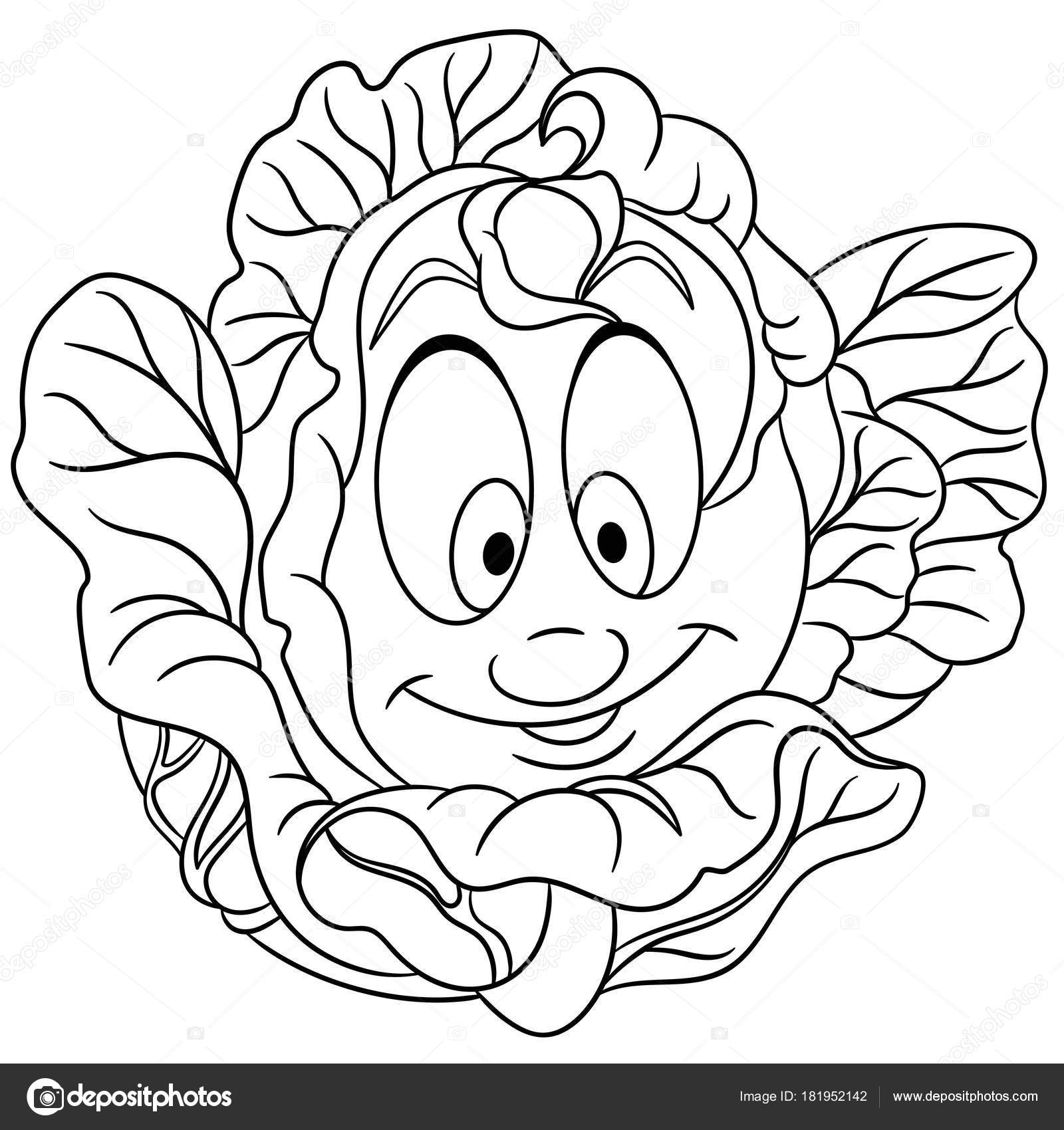 5700 Cartoon Vegetable Coloring Pages For Free