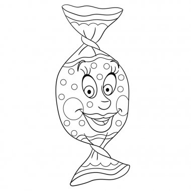 Çizgi film tatlı şeker