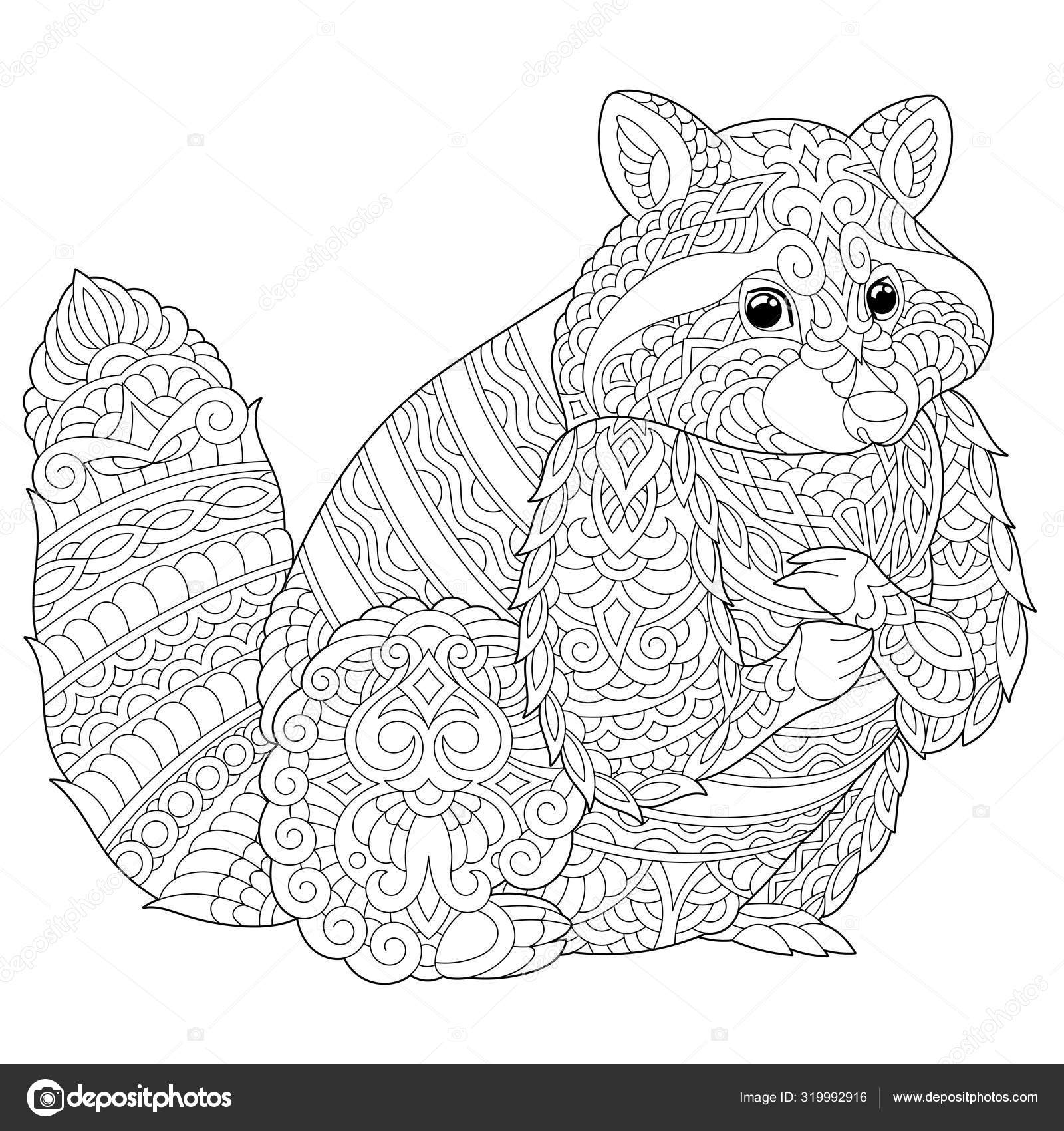 Três macacos engraçados na selva - Macacos - Coloring Pages for Adults