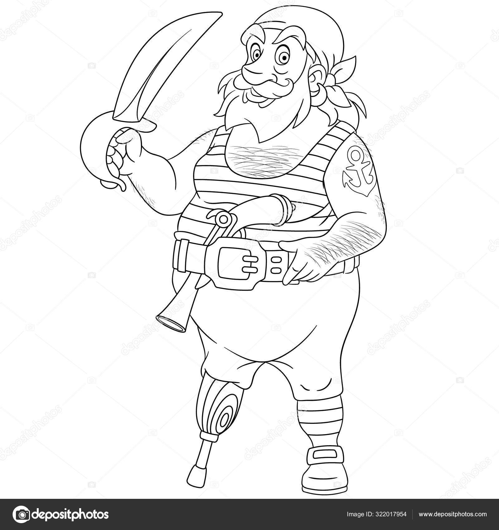 Desenho de Samurai adulto para Colorir - Colorir.com