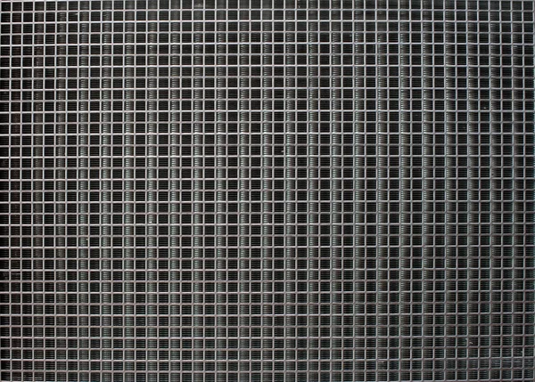 Texture métallique. Grille. Cellules carrées — Photo