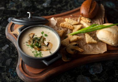 Petrol ile krem çorba