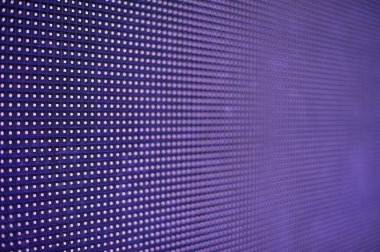 parlayan paneli açtı. Mor arka plan.