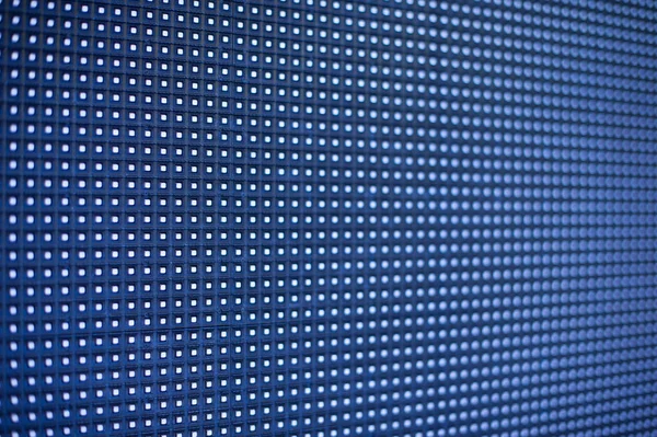 glowing led panel. abstract blue background.