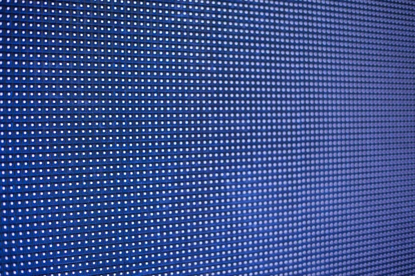 Panneau led lumineux. abstrait fond bleu . — Photo