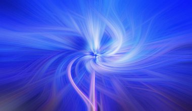 Renkli ışık izi kıvrımının soyut tasarım konsepti girdap şekilleri şablon efekti, hareket ışığı çizim izi, kapat.