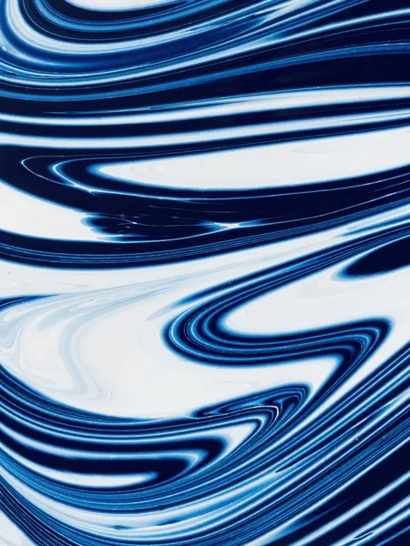 Clássico Tom Azul Abstrato Grunge Fundo Linha Branca Trendy 2020 — Fotografia de Stock