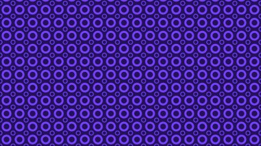tam çerçeve mor daireler desen, vektör arkaplan 