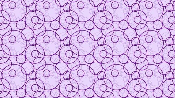 Full Frame Purple Violet Circles Pattern Vector Background — Stock Vector