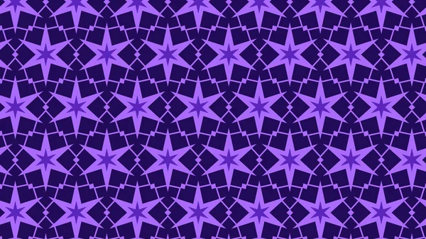 浅色背景的紫色星形图案 — 图库矢量图片