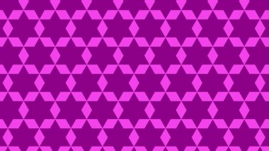 Işık arkaplanındaki mor yıldız deseni