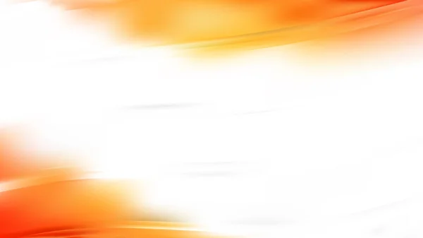 Volledig Frame Oranje Golven Achtergrond Kopieer Ruimte Poster Vector — Stockvector