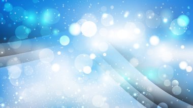 soyut mavi bokeh arka plan bulanık.