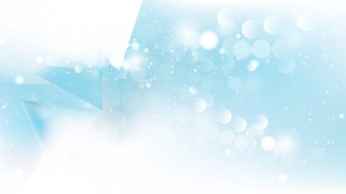 soyut mavi bokeh arka plan bulanık.