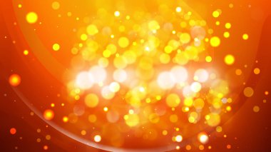 soyut turuncu arkaplan şablonu, vektör illüstrasyonu