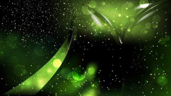 абстрактный зеленый и черный шаблон фона
 