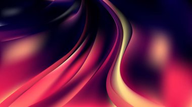 Kopya alanı ile soyut dalgalı arkaplan