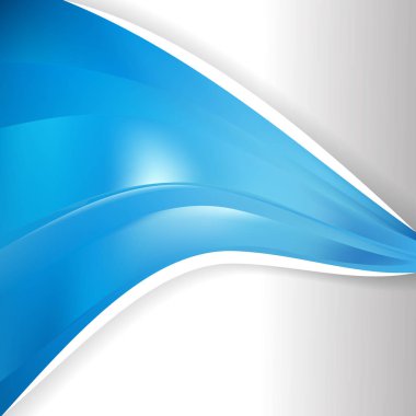 Kopya alanı ile soyut dalgalı arkaplan