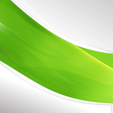 Yeşil dalga arkaplanı, boşluğu kopyala