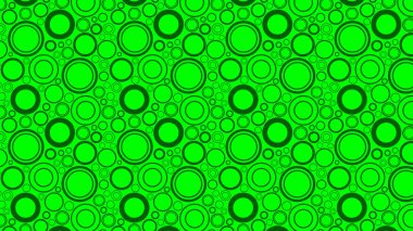 tam çerçeve yeşil daireler, vektör arkaplan 