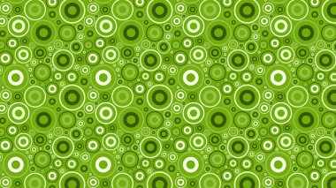 vektör arkaplan, tam çerçeve yeşil daireler deseni,