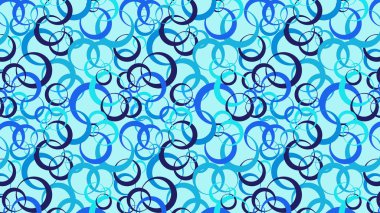 Mavi daireler, pürüzsüz arkaplan.