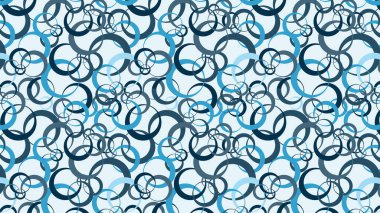 Mavi daireler, pürüzsüz arkaplan.