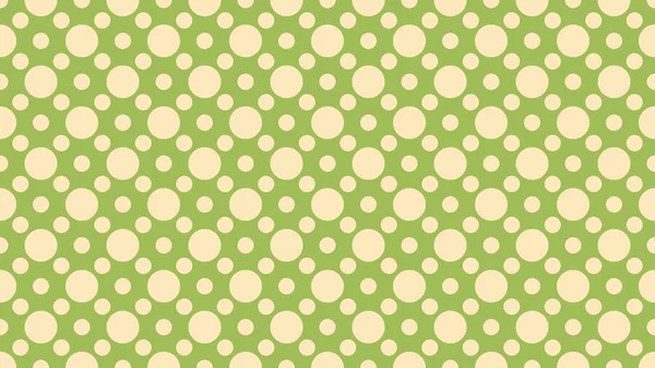 Полная Рамка Зеленые Круги Шаблон Векторный Фон — стоковый вектор