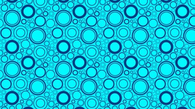Mavi daireler, pürüzsüz arkaplan.