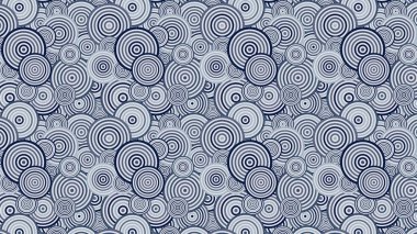 Yuvarlak süslemeli soyut vektör deseni