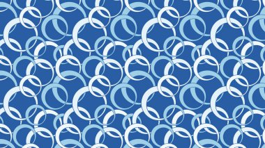 Yuvarlak süslemeli soyut vektör deseni