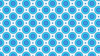 Yuvarlak süslemeli soyut vektör deseni