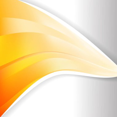 soyut turuncu arkaplan şablonu, vektör illüstrasyonu