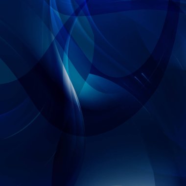 Soyut Siyah ve Mavi Arka Plan Vektör İllüstrasyon 