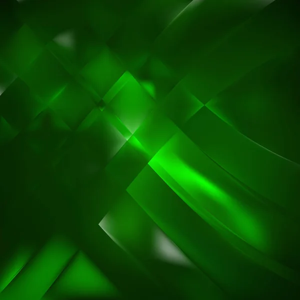 Abstracte Donkere Groene Achtergrond Vectorillustratie — Stockvector