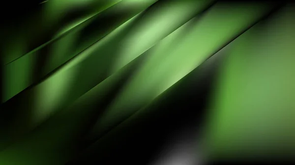 Abstrakte Grüne Und Schwarze Hintergrundvorlage — Stockvektor