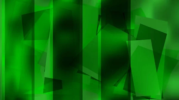 Modèle Abstrait Fond Vert Noir — Image vectorielle