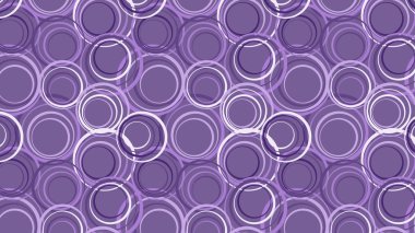 soyut mor daire desenli vektör çizimi 