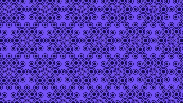 Abstracto Púrpura Círculo Patrón Vector Ilustración — Archivo Imágenes Vectoriales
