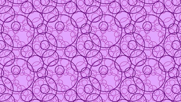抽象的な紫色の円のパターンベクトル図 — ストックベクタ