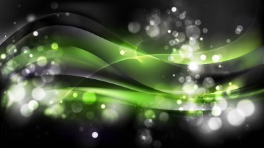 soyut yeşil ve siyah arkaplan şablonu 