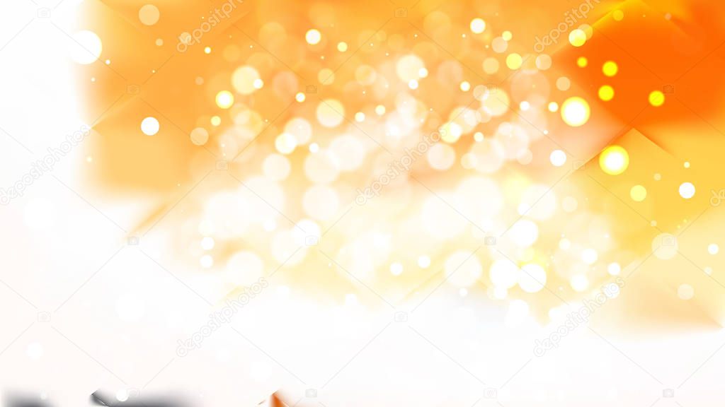 abstract orange background template, vector illustration