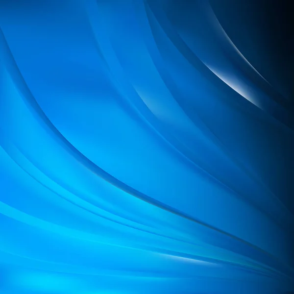 Design Fundo Azul Abstrato — Vetor de Stock