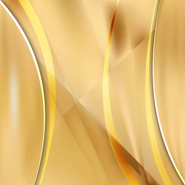 Абстрактний Золотий Дизайн Фону — стоковий вектор