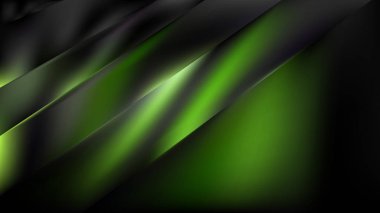 soyut yeşil ve siyah arkaplan şablonu 