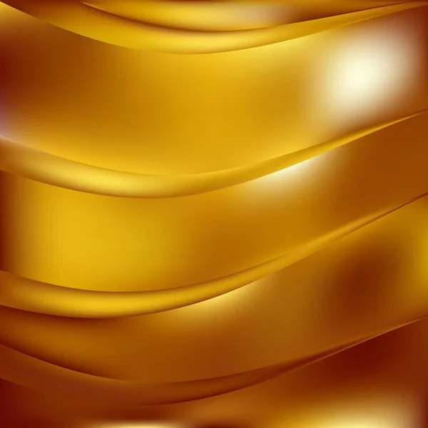 Gold Hintergrund Design Vorlage — Stockvektor