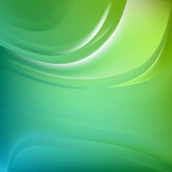 Fundo Vetorial Verde Abstrato —  Vetores de Stock