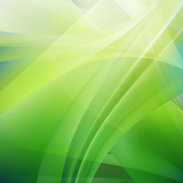 Fundo Vetorial Verde Abstrato — Vetor de Stock